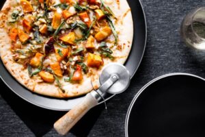 Butternut Squash and Caramelized Onion Flatbread